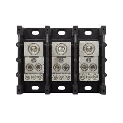 16332-3 BUS 3P POWER DISTR. & TERM. BLOCK 350-6 TO 2-14AWG