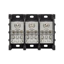 16371-3 BUS 3P POWER DISTR. & TERM. BLOCK 350-6 TO 2-14AWG