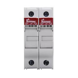 CHM2DU BUS FUSEHOLDER COMPACT MODULAR 2P 30A 600V FOR 10X38 MIDGET FUSE