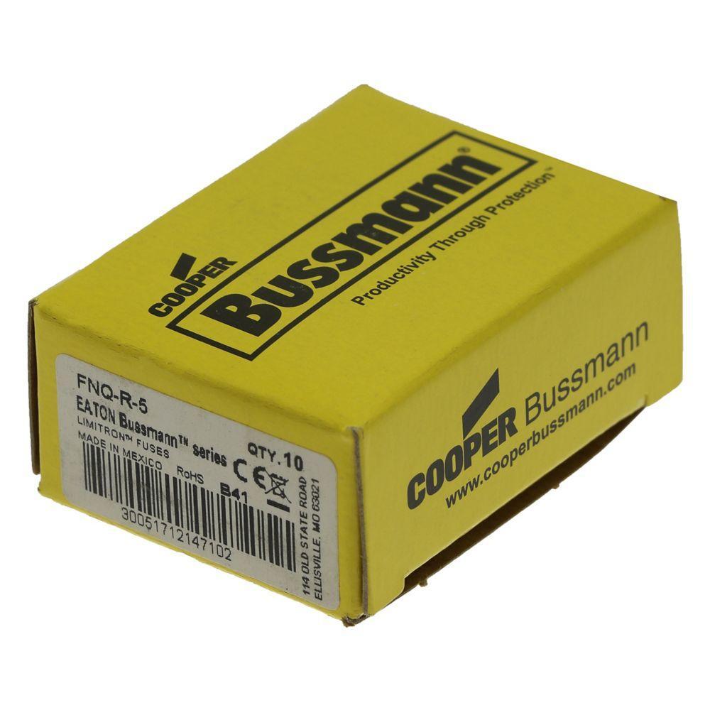FNQ-R-5 BUS FUSE 600V MIDGET TIME DELAY