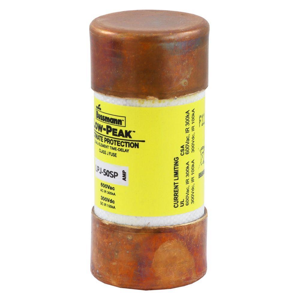 LPJ-50SP BUS FUSE 600V LOW PEAK CLASS J 50 AMP