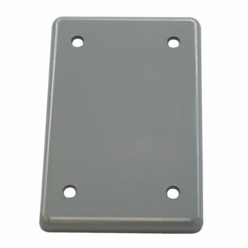 5133362 CANTEX E980CN-CAR 1-GANG BLANK PVC FS COVER