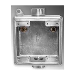 S61000FDCS CAL PIPE 1" HUB SS SINGLE GANG BOX