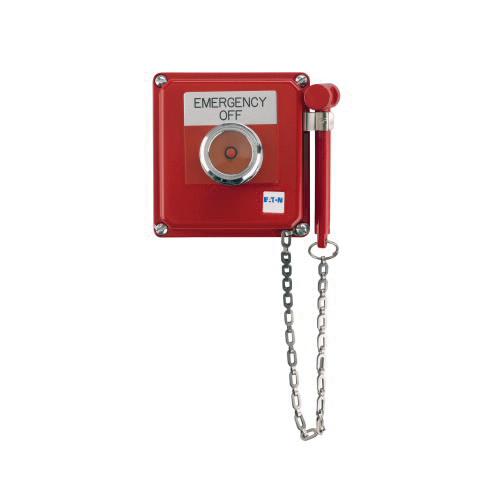 10250TGS CH BREAK GLASS PUSHBUTTON STATION