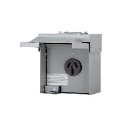 CHU2S CH POWER OUTLET PANEL, NEMA 10-50R RECEPTACLE 50AMP, NO BREAKER