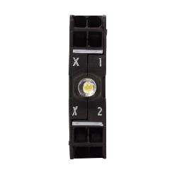 M22-CLED-G CH LED BLOCK GREEN 12-30V SPRING CAGE