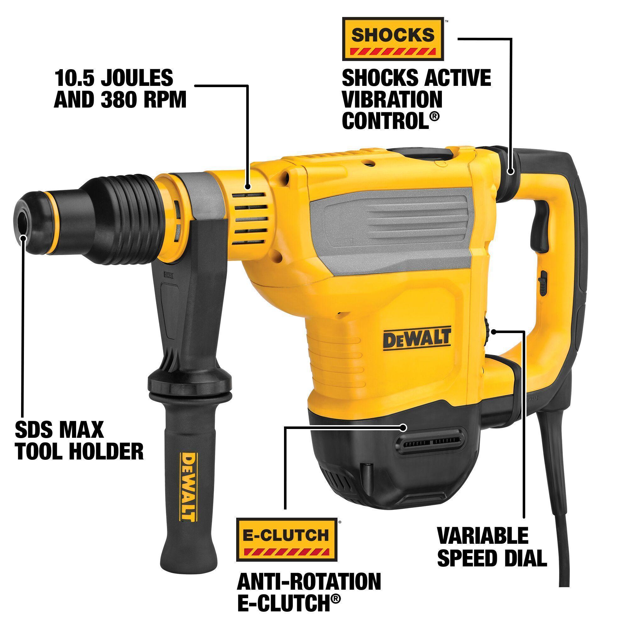 D25614K DEWALT 1-3/4IN SDS MAX COMBI HAMMER