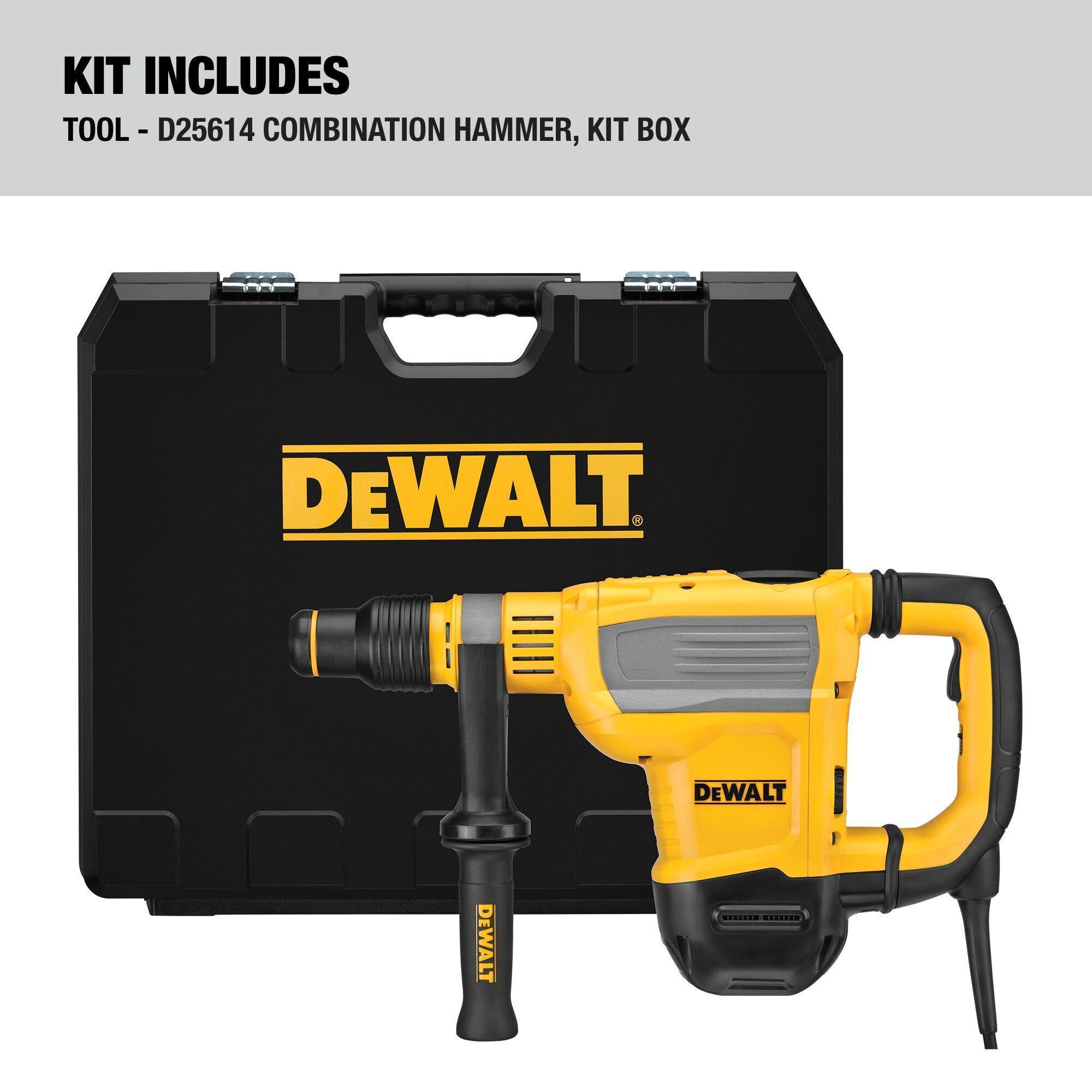 D25614K DEWALT 1-3/4IN SDS MAX COMBI HAMMER