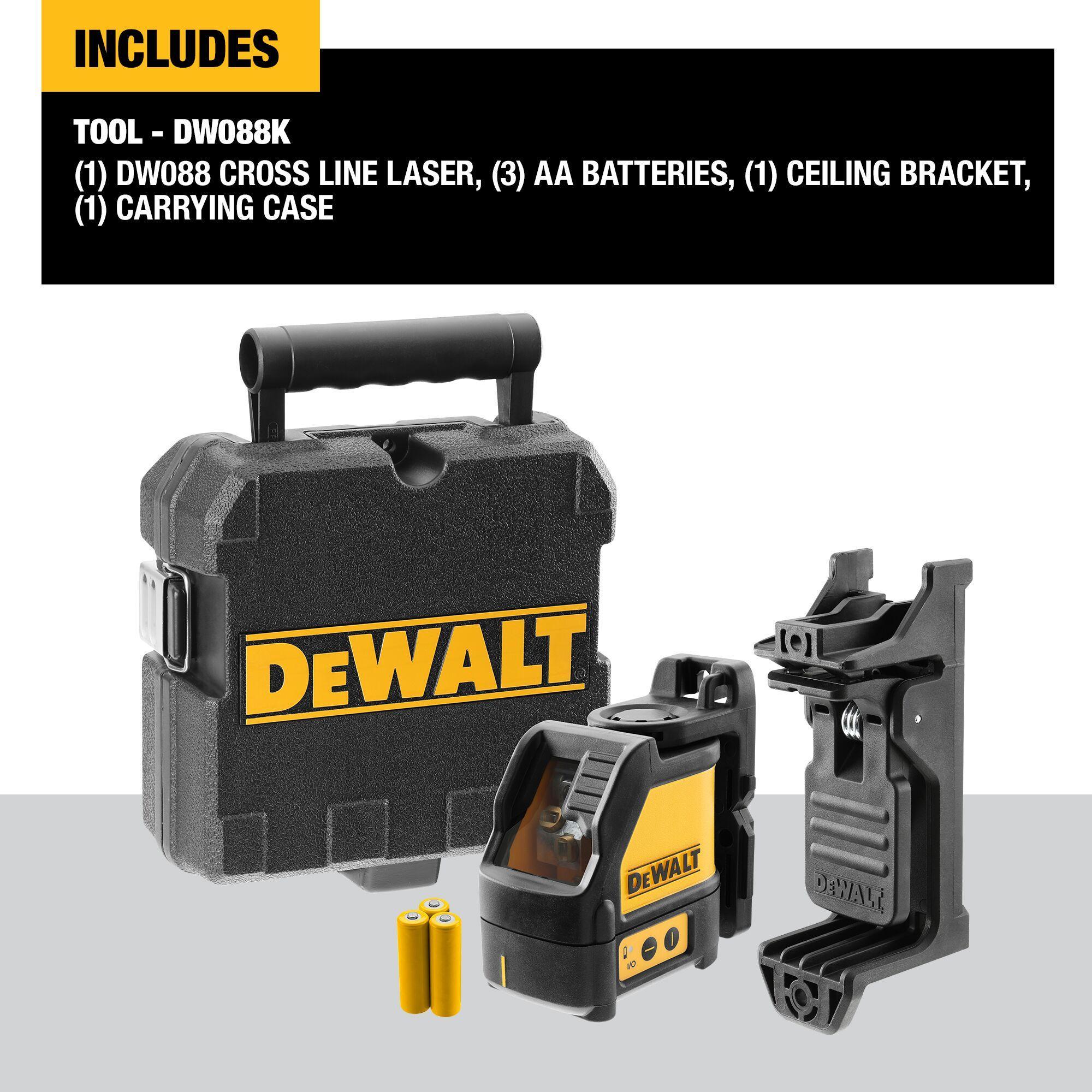 DW088K DEWALT CROSS LINE LASER