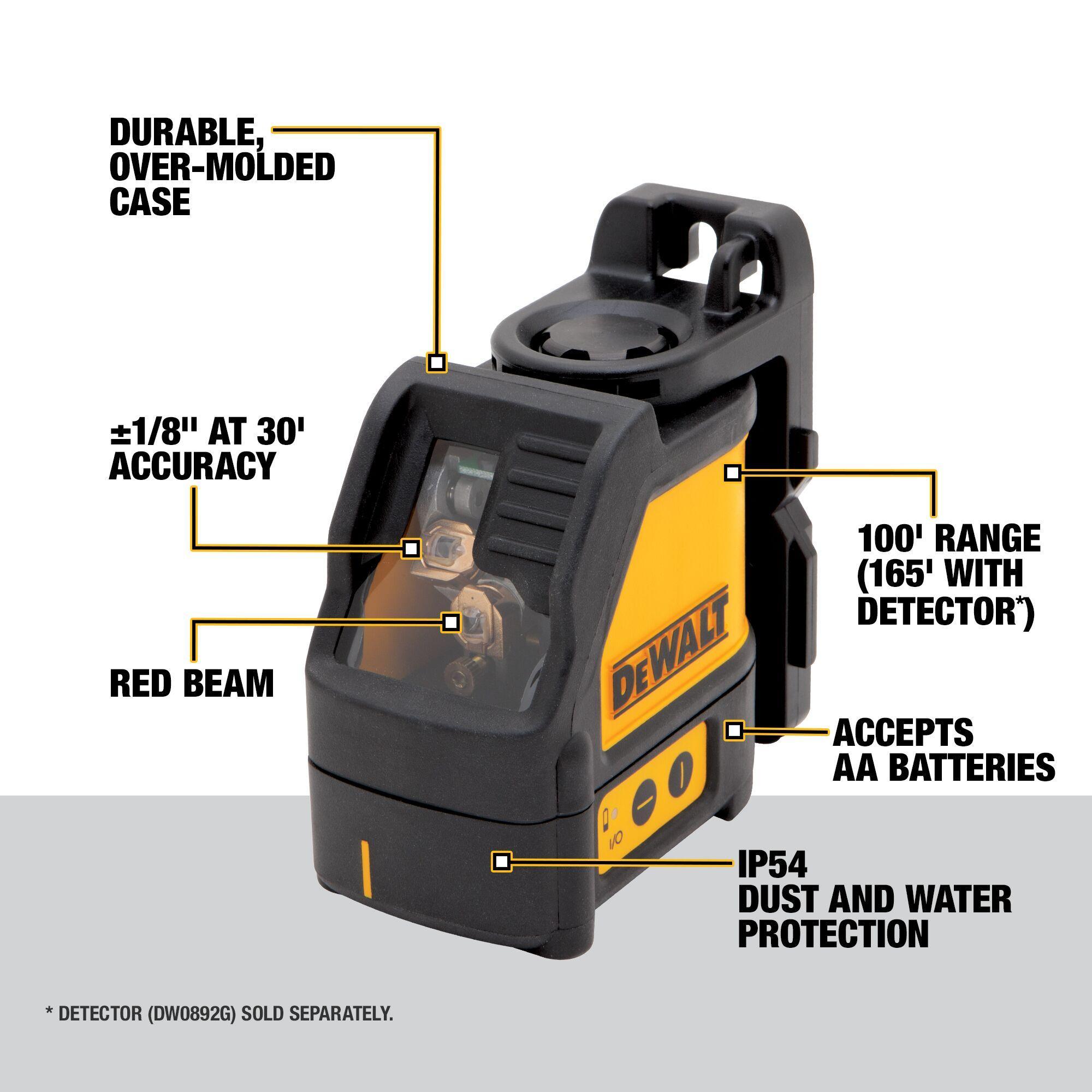 DW088K DEWALT CROSS LINE LASER