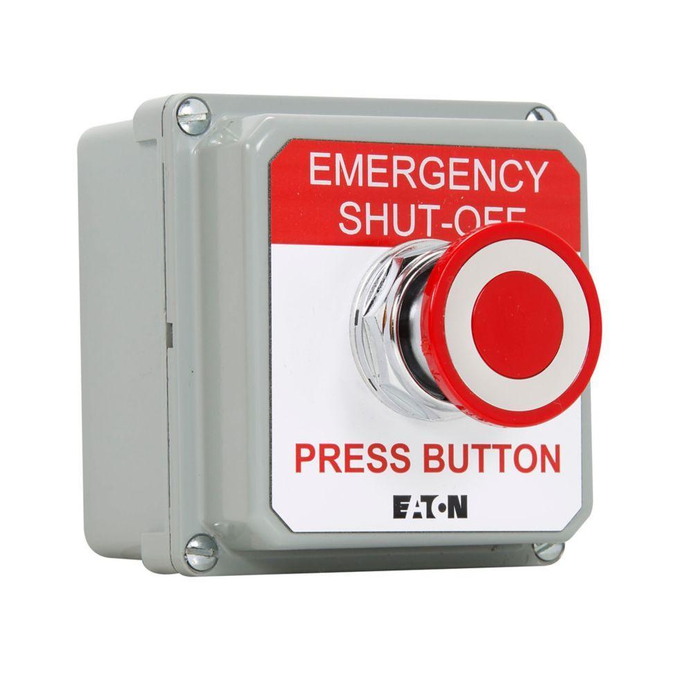 10250T5B62-S101 CH PRESS BUTTON STATION EMERG STOP - GRY 1NO/1NC CONTACT BLOCK