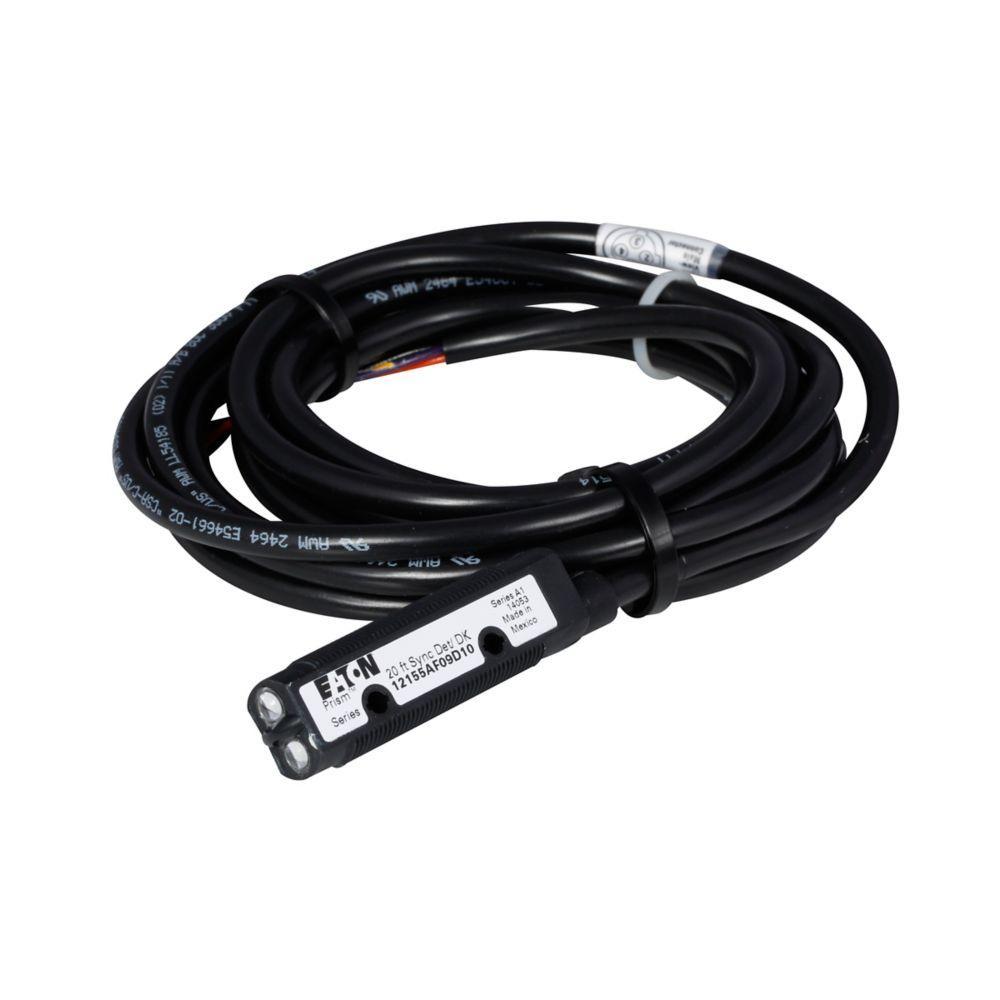 12155AF09D10 CH PRISM DETECTOR, AC&DC,CABLE,DARK OP,9 FT CABLE