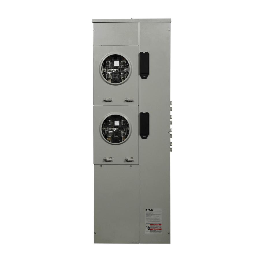35MM240R124099 CH 2 HIGH COMM METER STACK W BREAKERS 200A, 200A