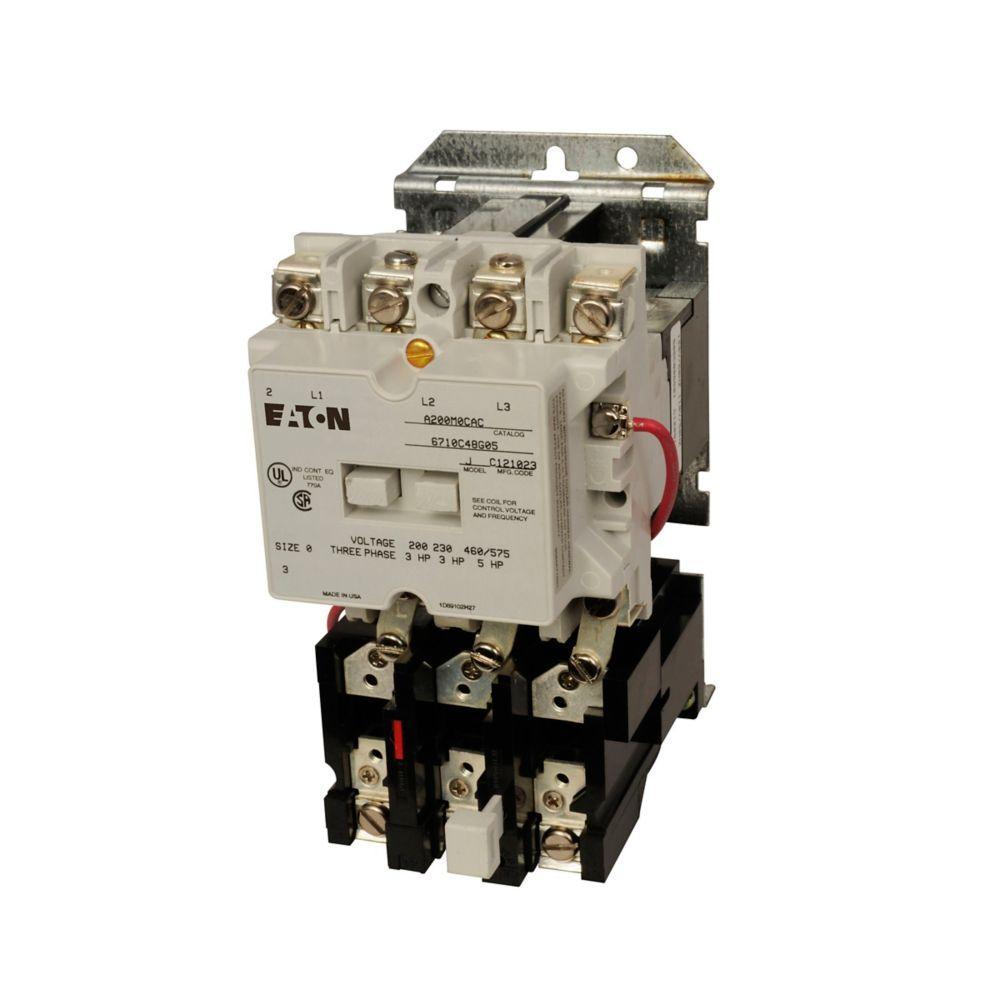 A200M0CAC CH A200 - STARTER, SIZE 0, OPEN, 3 POLE, 120V / 60HZ COIL