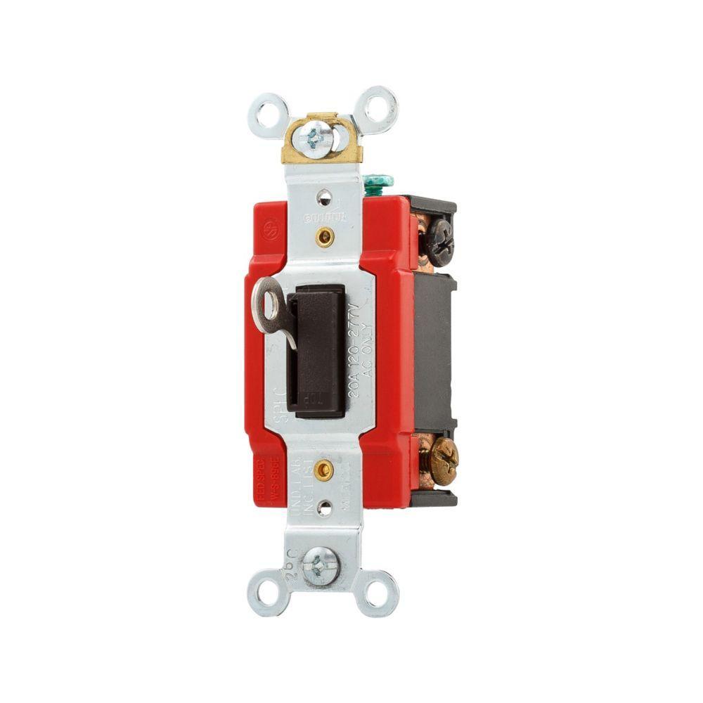 AH1224L CWD SW LKG 4WAY 20A 120/277V AUTOGRD B&S BR