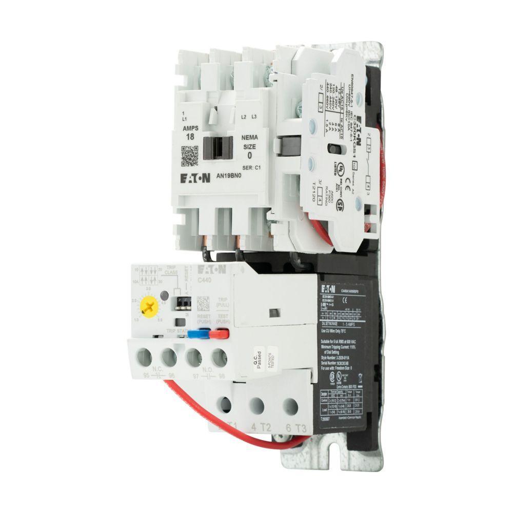AN19BN0T5E005 CH NEMA COMBO STARTER C440 1-5A SZ 0 FVNR STR 24VAC STD