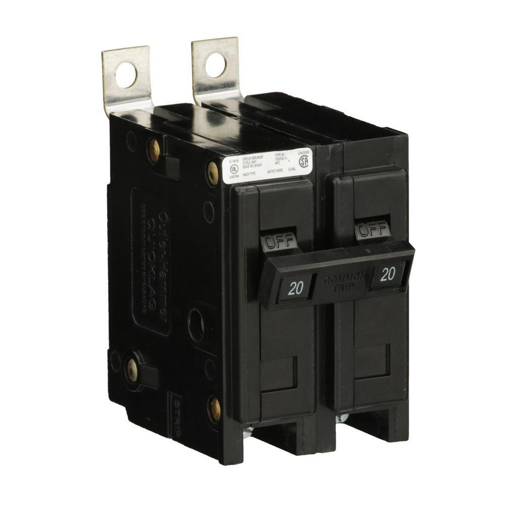 BAB2060 CH CIRCUIT BREAKER 2P 60 AMP 120/240V..