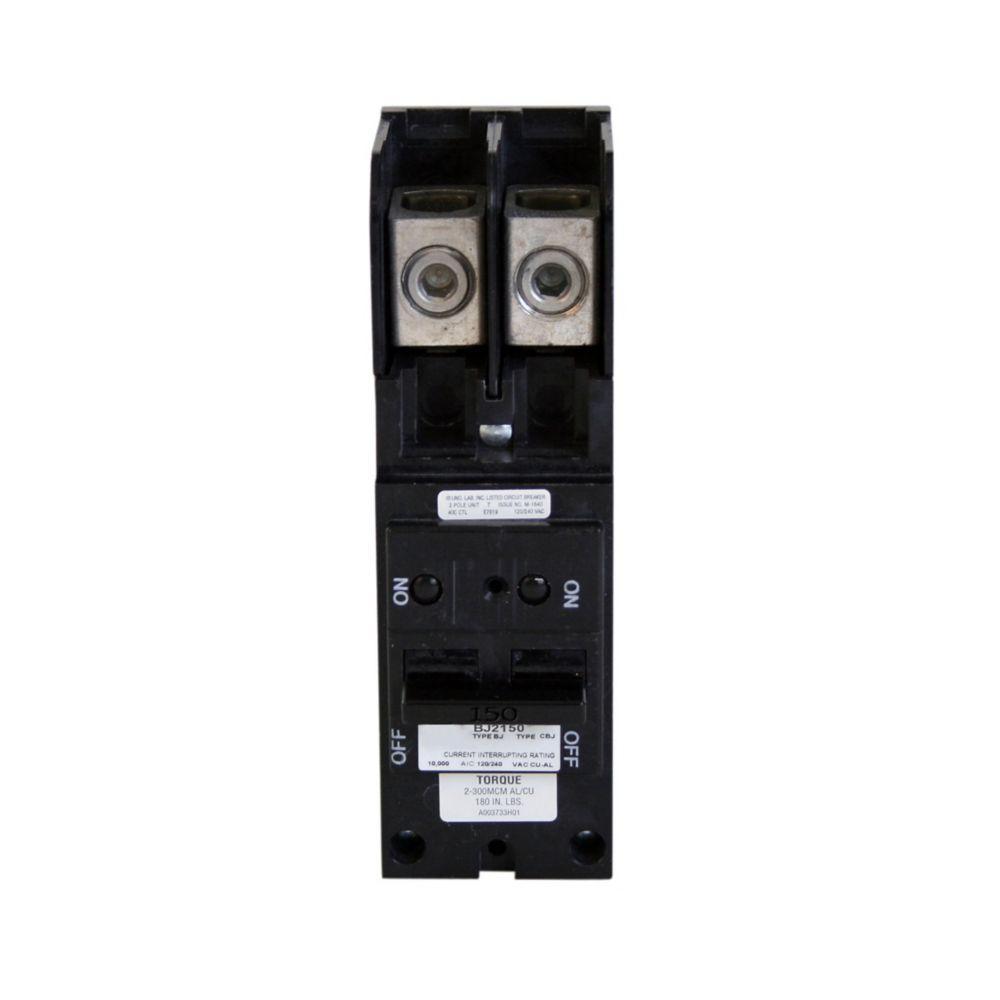 BJ2150 CH CIRCUIT BREAKER 2P 150 AMP 120/240V..