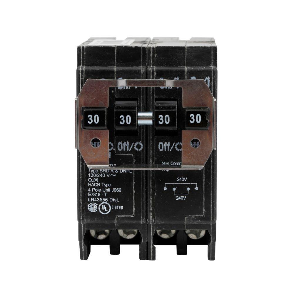 BR415 CH BR QUAD BREAKER 2-15A/2P 120/240V 10K NON-CTL REPL ONLY