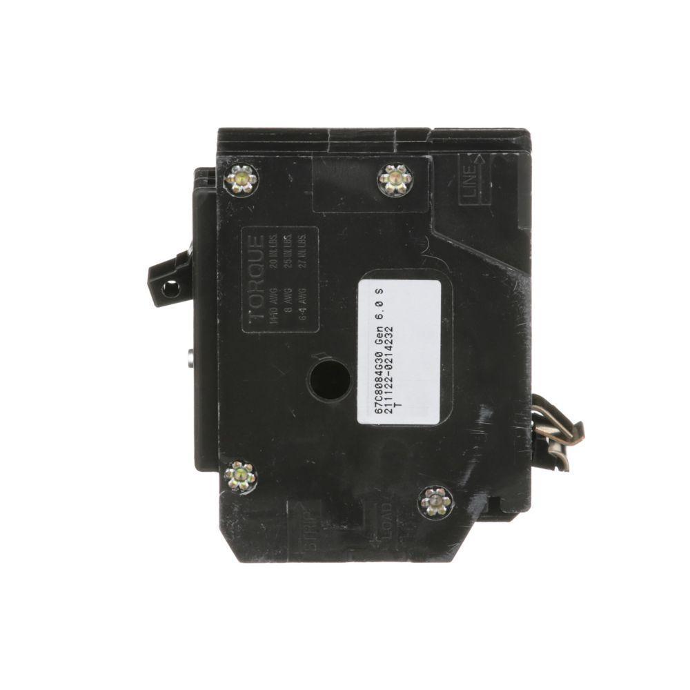 BRP120GF CH BR GFCI, 5MA, 1 POLE, 10KAIC, 20A, PLUG ON NEUTRAL