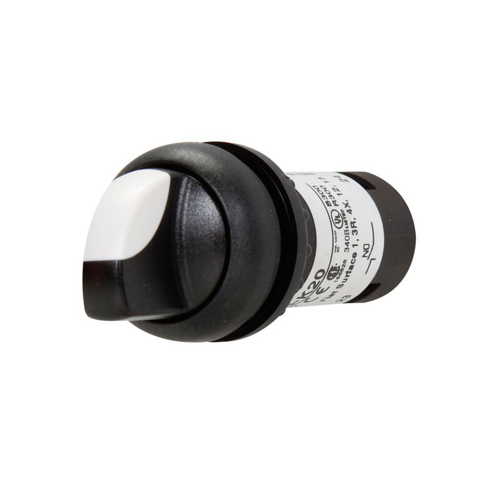 C22S-WRK3-K20 CH NON-ILL 3-POS MTN SEL SWTCH THB-GRP BLK-BZL 2NO