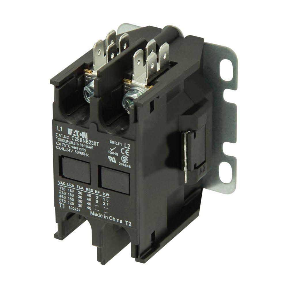 C25BNB230T CH COMPACT 2P 30A CONT SCR TERM QUAD QC 24VAC COIL