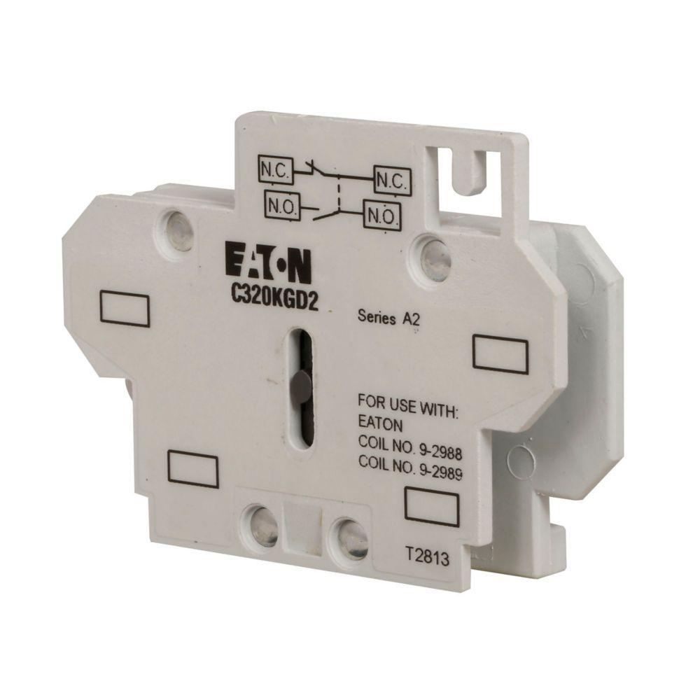 C320KGD2 CH AUX CONT FOR DP CONT W/DC COIL SIDE MTD 1NO-1NCI