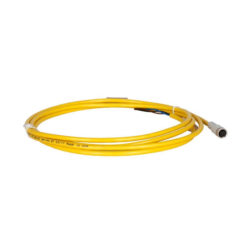 CSAR4F4CY2205 CH MICROCORDSET,AC,R/A,3PIN,4WIRE,RD/B K,RD/WHT,RD,GN,5M,YELLOW