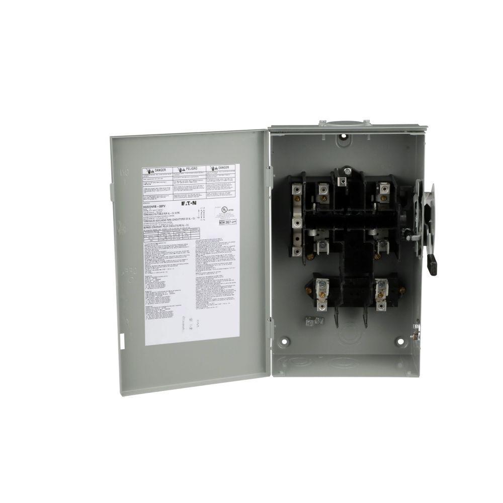 DG222NRB CH SAFETY SWITCH FUSIBLE 2P 60 AMP 240V NEMA 3R