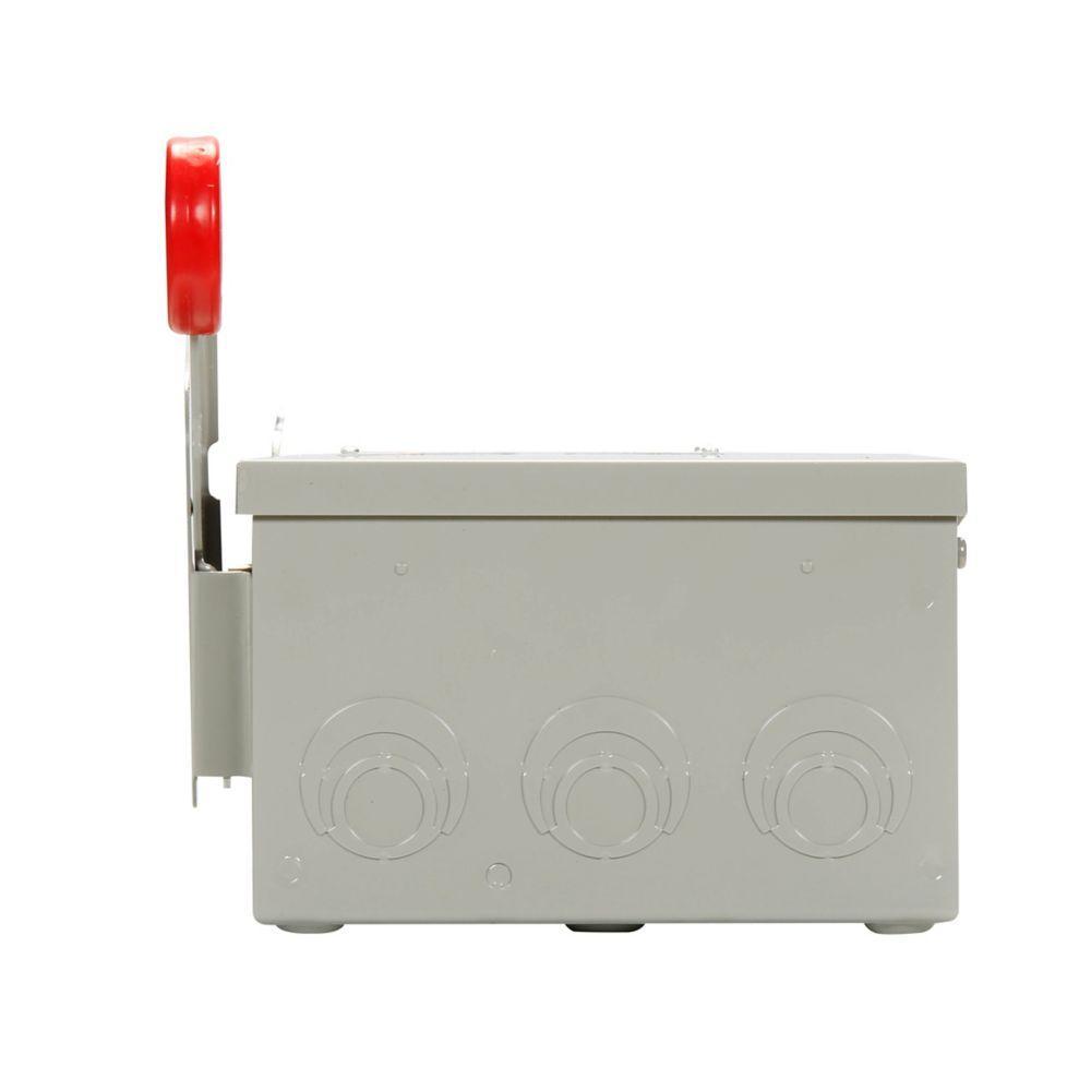 DH361UGK CH SAFETY SWITCH NON-FUSIBLE 3P 30 AMP 600V NEMA 1