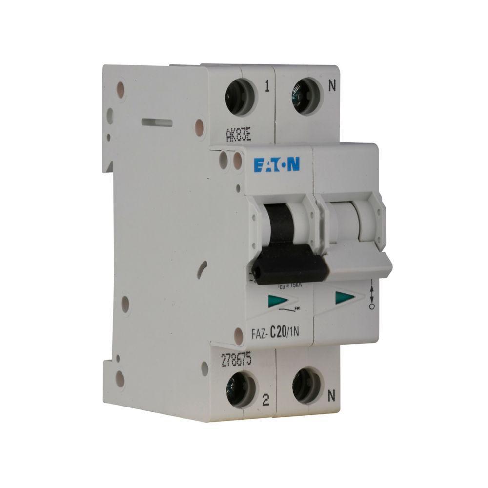 FAZ-C20/1-NA-SP CH FAZ-NA UL 489 MCB 1P 20A C CURVE SINGLE PKG