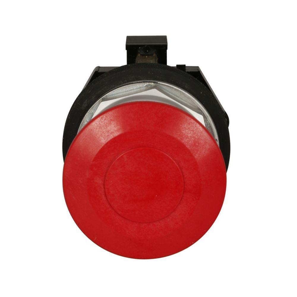 HT8DBRB CH 2-POS PUSH-PULL, RED, WITH 1NC CONTACT BLOCK