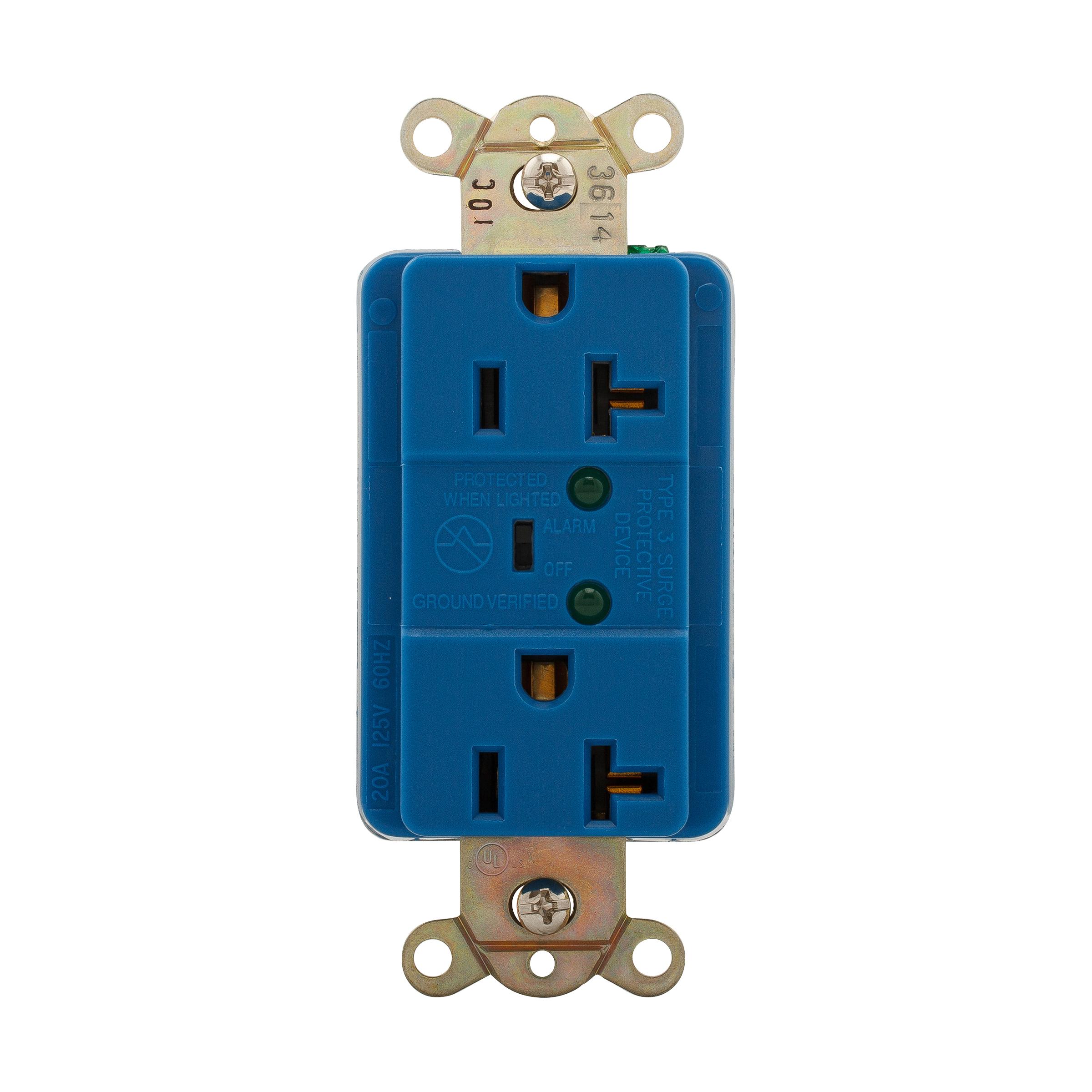 IG5362BLS CWD 20A ISOL GRD TVSS BLUE 04089368919