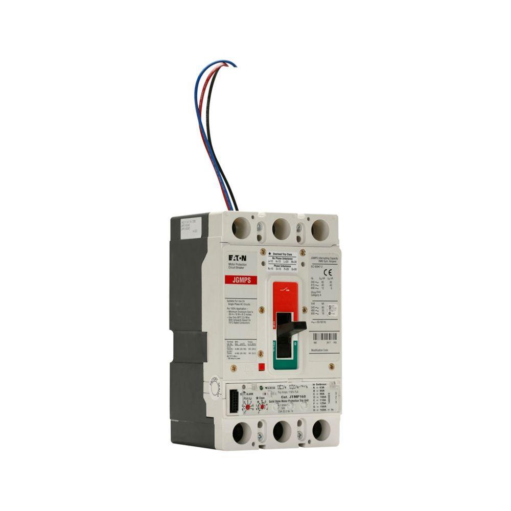 JGMPS160GA5 CH 160A 3P MOTOR PROTECTOR CIRCUIT BKR W/ AUX