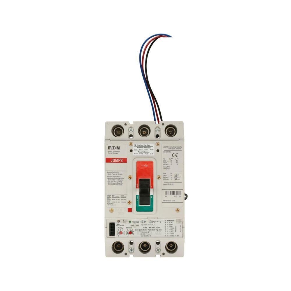 JGMPS160GA5 CH 160A 3P MOTOR PROTECTOR CIRCUIT BKR W/ AUX