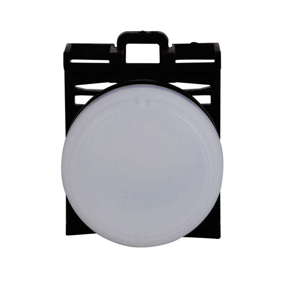 M22-L-W CH PILOT INDICATING LIGHT 22MM OPERATOR WHITE FLAT LENS
