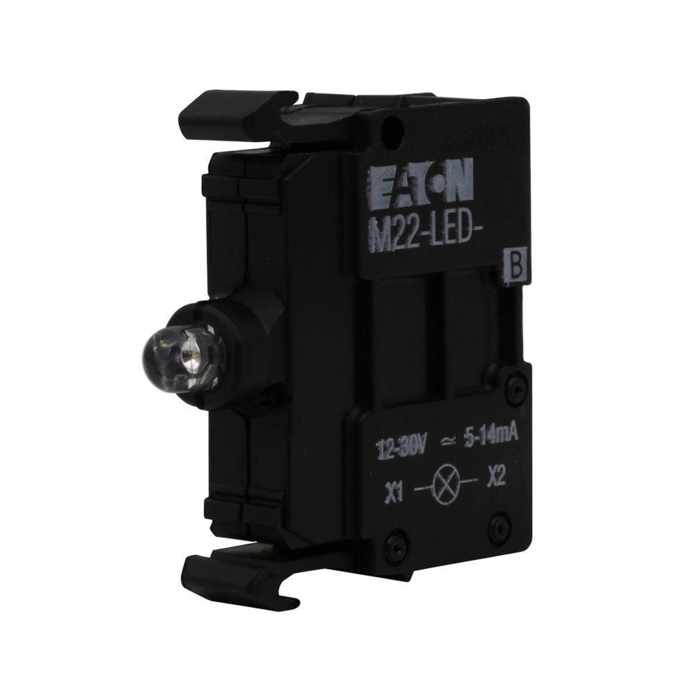 M22-LED-B CH LED BLOCK BLUE 12-30V SCREW TERMINAL