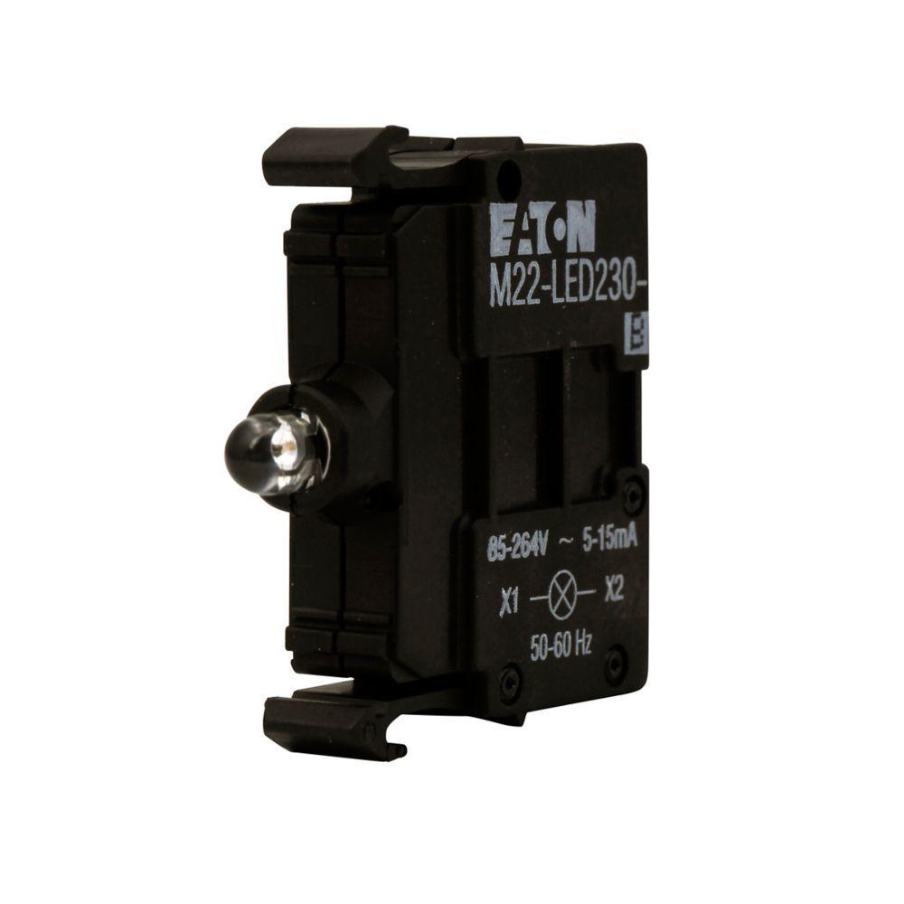 M22-LED230-B CH LED BLOCK BLUE 85-264VAC SCREW TERMINAL