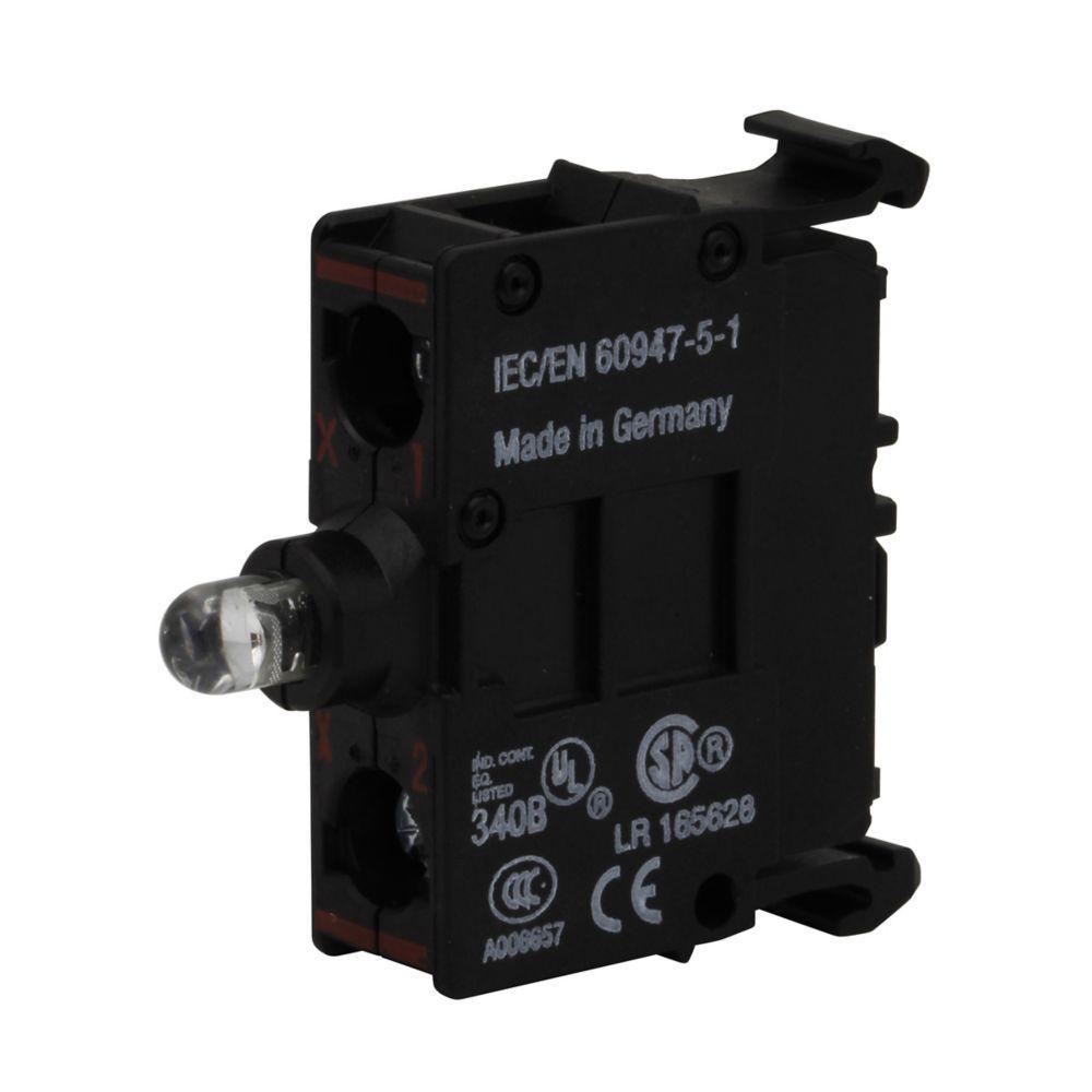 M22-LEDC230-R CH LED BLOCK RED 85-264VAC SCREW TERMINAL BASE MOUNT