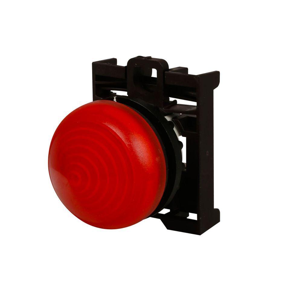 M22-LH-R CH PILOT INDICATING LIGHT 22MM OPERATOR RED CONICAL LENS