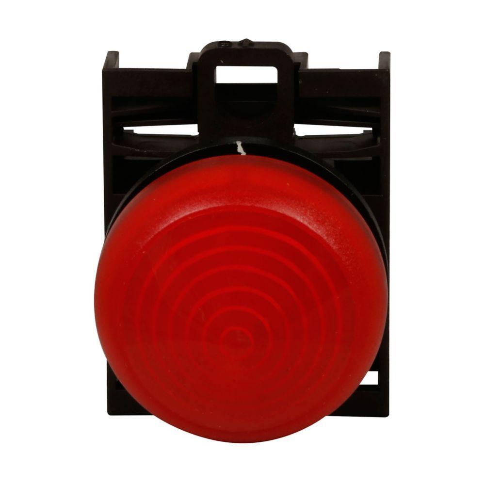 M22-LH-R CH PILOT INDICATING LIGHT 22MM OPERATOR RED CONICAL LENS