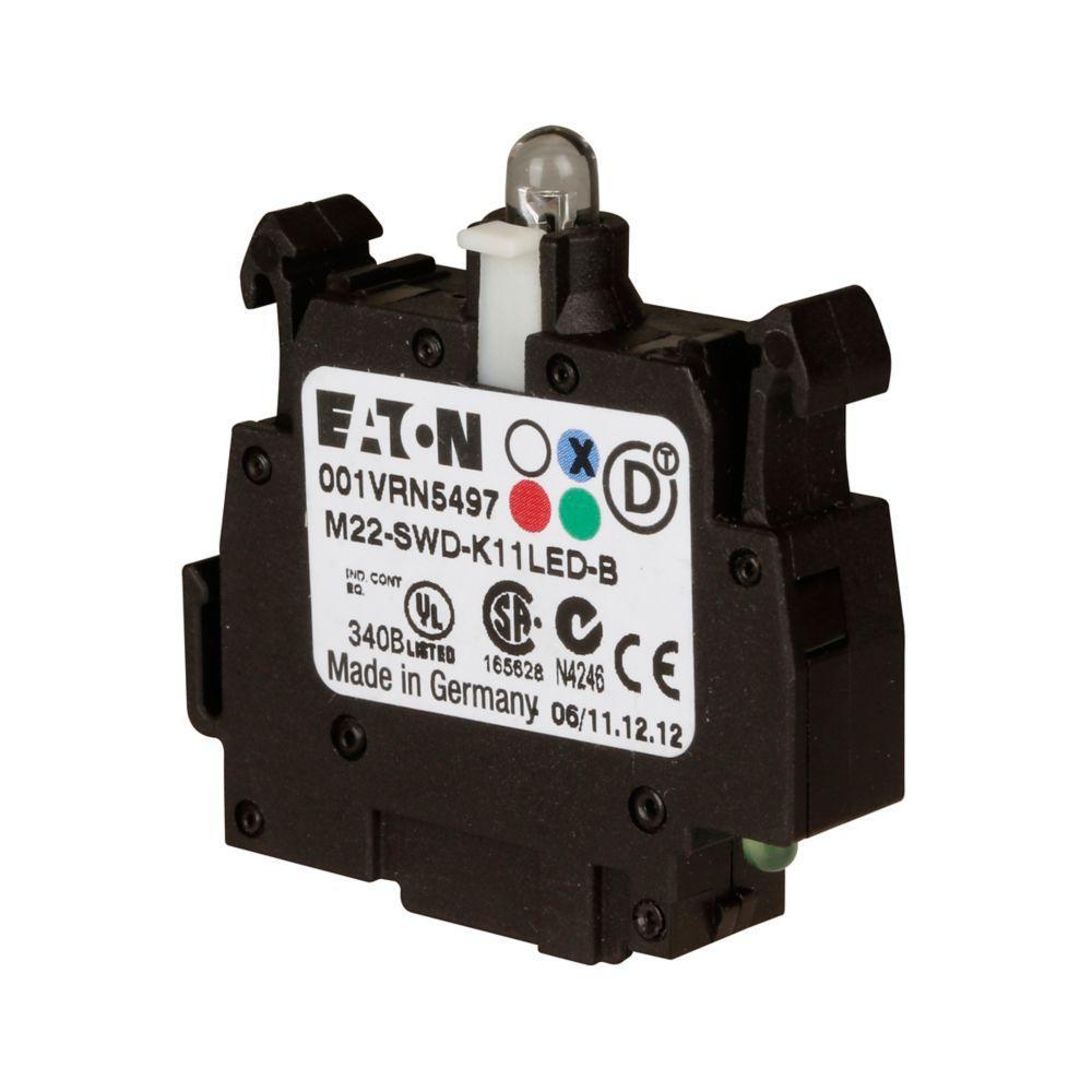 M22-SWD-K11LED-B CH SMARTWIRE-DT PILOT DEVICE MODULE FRONT MOUNT 1 SPDT CONTACT BLUE LED