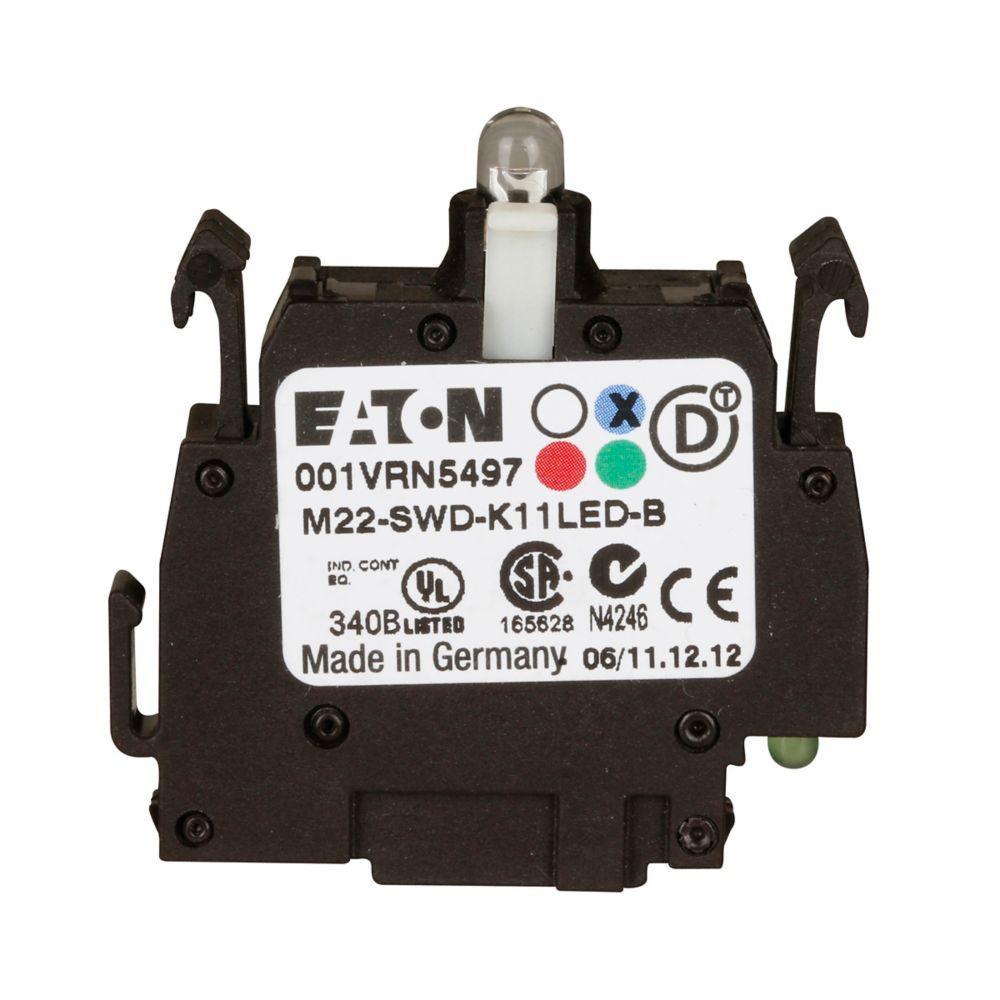 M22-SWD-K11LED-B CH SMARTWIRE-DT PILOT DEVICE MODULE FRONT MOUNT 1 SPDT CONTACT BLUE LED