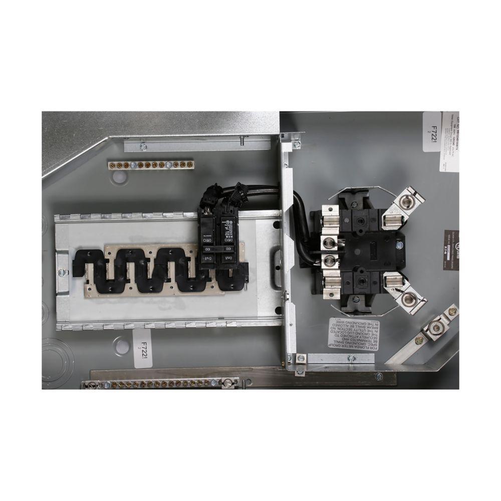 MB1224B100BTS CH MTR BRKR, BR, 100A MB, 12/24 CKT, BTM / TOP FEED, MEG APP