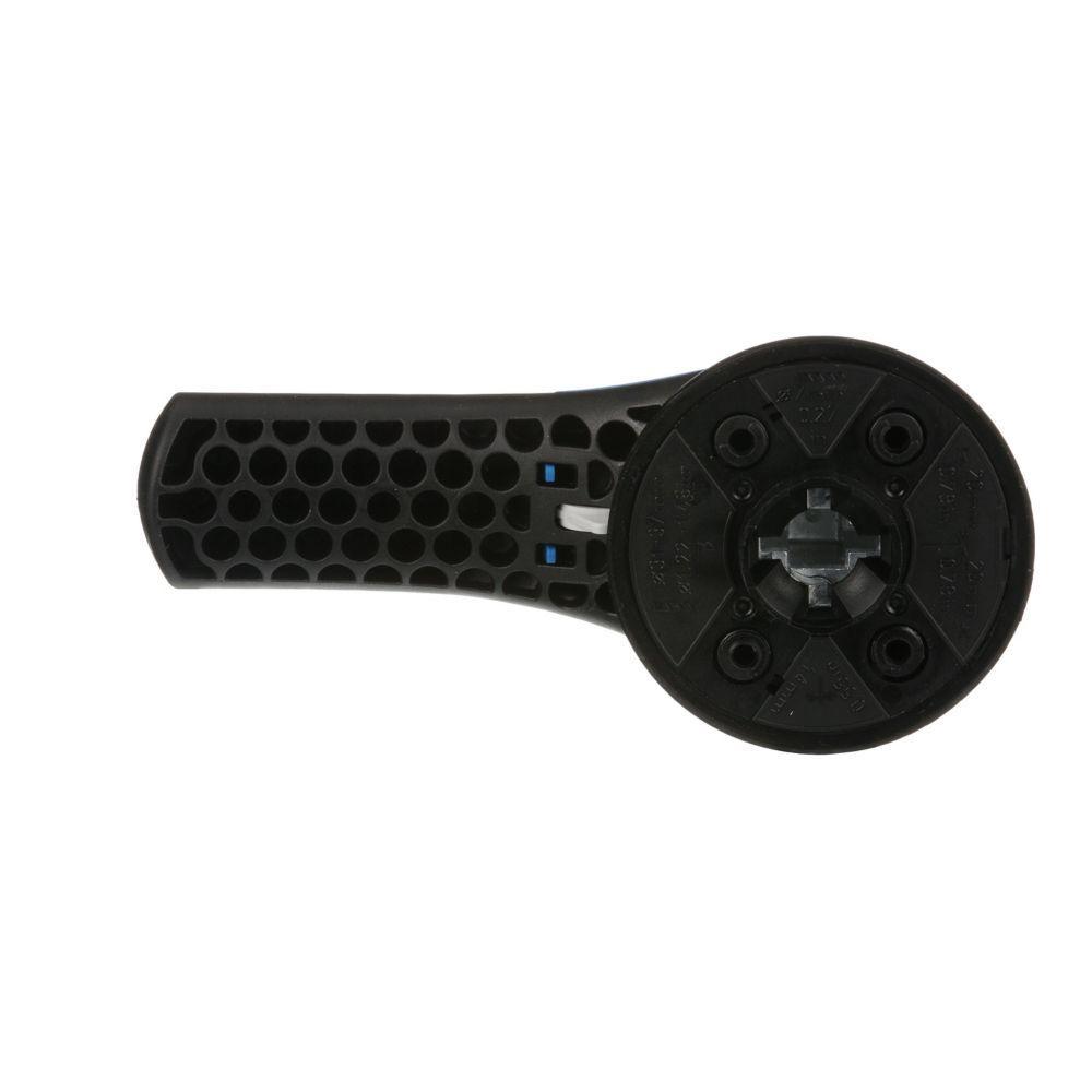 PHB2N4X3P CH PISTOL HANDLE, BLACK, SIZE 2, NEMA 4X, 3 POSITION PADLOCK