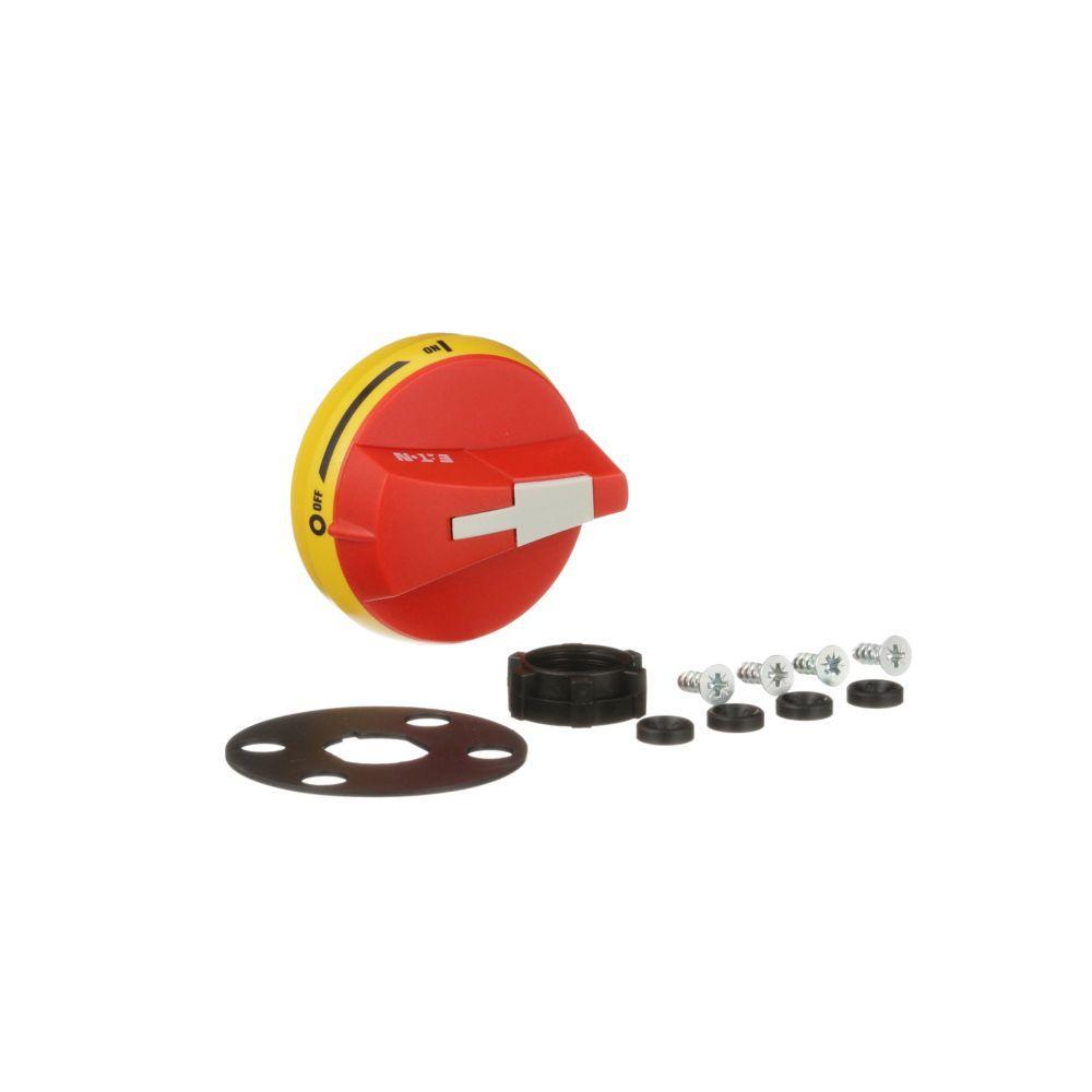 SHR00N12 CH SELECTOR HANDLE, RED, SIZE 00, NEMA3R/12, (A,B&C FRAME)