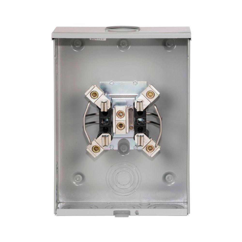 UTRS213BE CH METER SOCKET 1P 200 AMP RINGLESS OH/UG 4 JAWS