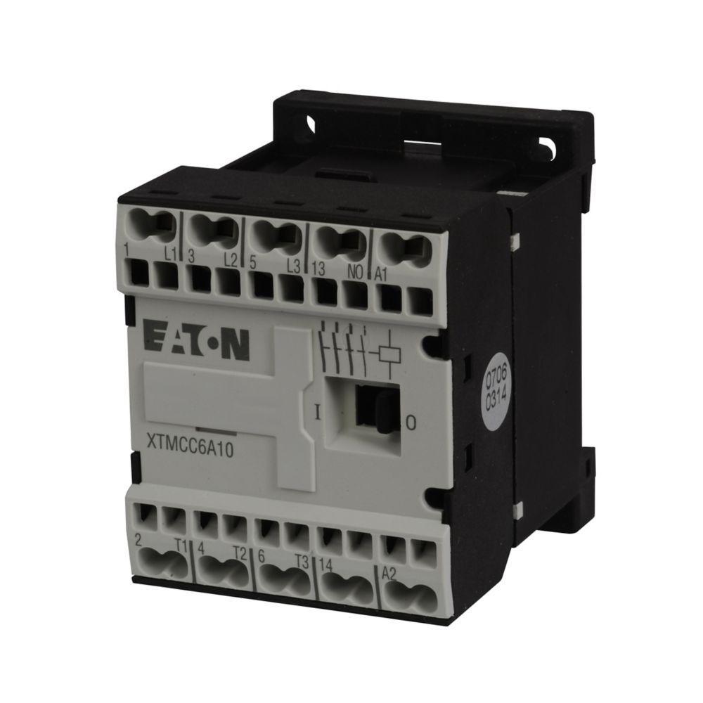 XTMCC9A10TD CH MINI CONTACTOR 3P FVNR CG 9A FRAME A 1NO 24VDC COIL