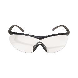 DB111 WOLF PEAK BANRAJ SAFETY GLASSES BLACK W/CLEAR LENS