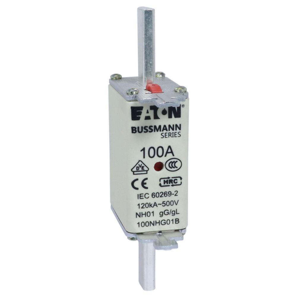 100NHG01B BUSS NH FUSE 100A 500V GL/GG SIZE 01 DUAL 05171262599